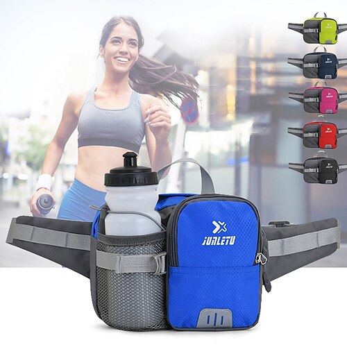 

Waist Bag / Pack Running Pack 10 L for Running Jogging Bike / Cycling Recreational Cycling Sports Bag Reflective Adjustable Waterproof with Water Bottle Holder Nylon Lycra Spandex Men's Women's