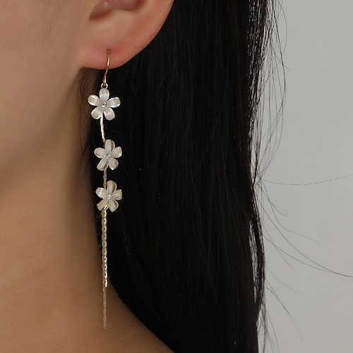 

1 Pair Drop Earrings Earrings For Women's Gift Daily Festival Alloy Geometrical Holiday Fashion Birthday