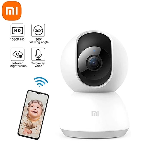 

Xiaomi Mijia Smart IP Camera PTZ 2K 360 WIFI Infrared Night Vision Wireless Webcam Security Cam View Baby Monitor