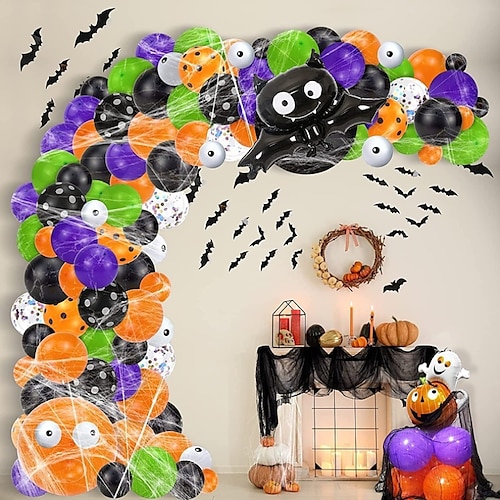 

Halloween Party Decoration Festival Foil Halloween Balloon Set Ghost Halloween Day Balloon Set