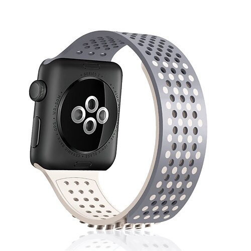 

Bands Compatible with Apple Watch Band 38mm 40mm 41mm 42mm 44mm 45mm 49mm Stress and Relaxation Stress and Relaxation Cute Breathable Soft Silicone Sport Replacement Wristband Compatible with iWatch