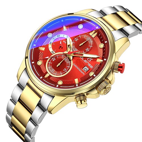 

Quartz Watch for Men Analog - Digital Quartz Luminous Vintage Casual Waterproof Calendar Alloy Stainless Steel Classic Theme / One Year