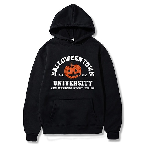 

Inspired by Halloween Pumpkin Hoodie Cartoon Manga Anime Front Pocket Graphic Hoodie For Men's Women's Unisex Adults' Hot Stamping 100% Polyester Street Daily