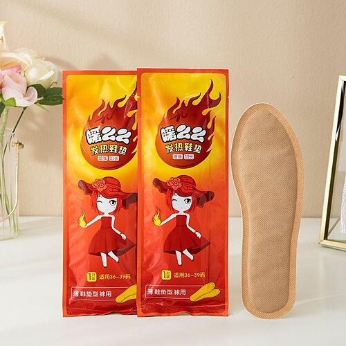 

5/10/20 Packs Cold-proof Warm Foot Paste Self-heating Insole Winter Warm Paste Full Sole Heating Insole Warm Foot Heating Paste