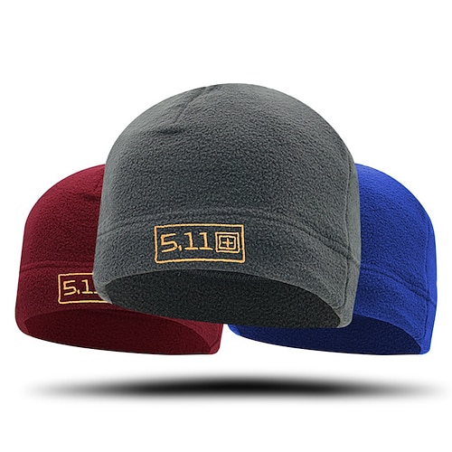 

Cotton Running Cap Running Hat Men's Running Cap Letter Number Thermal Warm Windproof Breathable for Fishing Running Jogging Winter Autumn / Fall Army Green Dark Gray Khaki