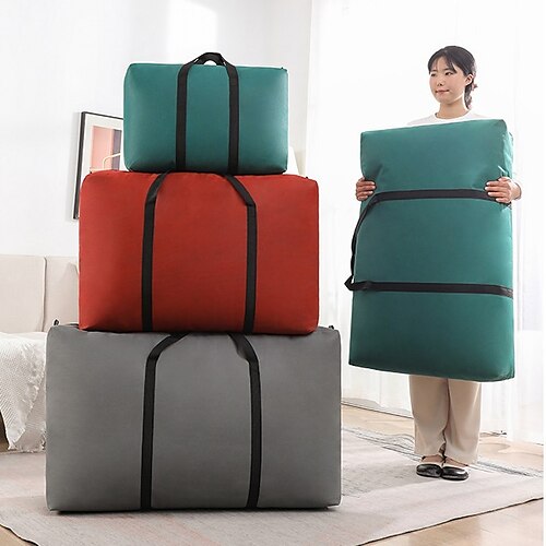 

Non-woven Fabric Clothing Storage Bag Moving Luggage Packing Bag Moisture-proof Large-Capacity Quilt Finishing Bag