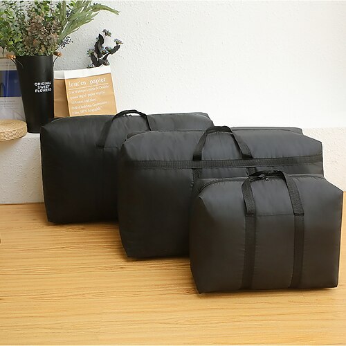 

503520cm Oxford Cloth Carrying Bag Luggage Bag Cotton Quilt Clothing Travel Storage Bag Large Capacity Waterproof Carrying Bag