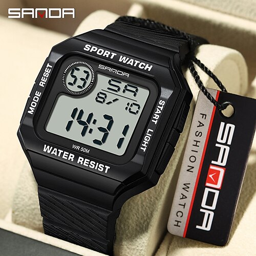 Sanda Military Sports Watch Digital Watch Led Men Clocks Relojes