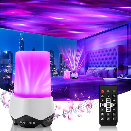 

Star Projector Night Light Galaxy Projector for Bedroom Night Light Projector Bluetooth Speaker White Noise Northern Lights Aurora Projector for Kids Room Party Home Decor Ceiling