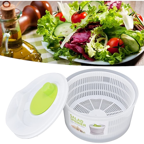 

Salad Spinner, Fruit Vegetable Washer Dryer, Fruit and Vegetables Dryer, Lettuce Spinner & Fruit Veggie Wash