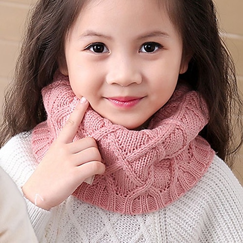 

Unisex Girls' Infinity Scarf Daily Cotton Polyester Casual Warm Outdoor Casual 1pcs