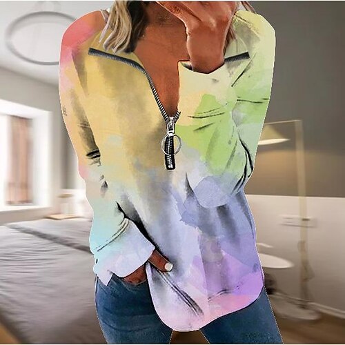 

[spot] 2022 european and american independent station round neck long sleeve sweater loose women's top