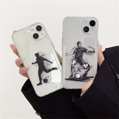 

Phone Case For Apple Classic Series iPhone 13 Pro Max 12 11 SE 2022 X XR XS Max 8 7 Bumper Frame Dustproof Four Corners Drop Resistance Cartoon TPU