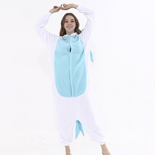 

Women's Winter Loungewear Kigurumi Pajamas Winter Onesies Jumpsuits Animal Cartoon Comfort Funny Soft Home Daily Vacation Cotton Warm Hoodie Long Sleeve Pocket Hoodie Winter Fall Blue Pink / Pjs