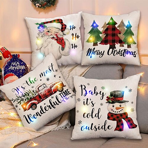 Led pillow covers sales