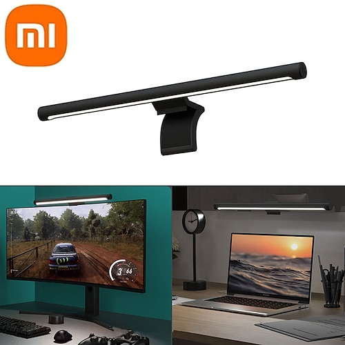 

Xiaomi Mijia Desktop Computer Screen Lamp Monitor LED Hanging Light Dimmable Brightness Eye Protection Study Work Light for Apple PC Office Games