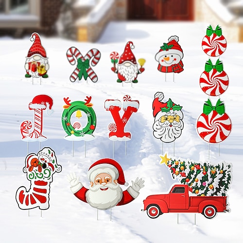 

1 Christmas garden decoration