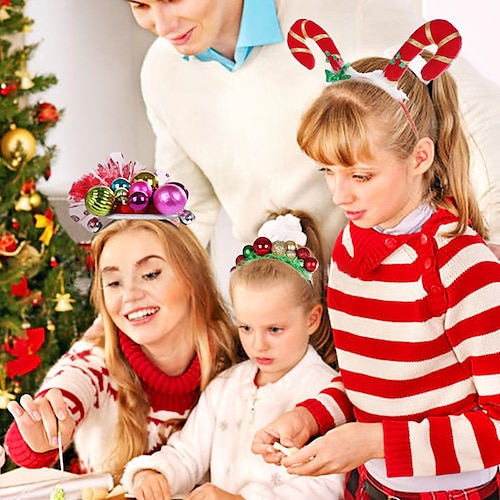 

Cross-border Christmas Bell Hair Hoop Christmas Dance Decoration Headgear Props Accessories Hair Accessories