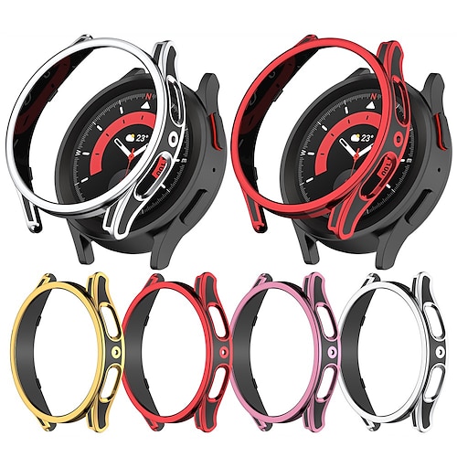 

[11Pack] Watch Case with Screen Protector Compatible with Garmin Watch 5 40mm / Watch 5 44mm / Watch 5 Pro 45MM Scratch Resistant Ultra-thin Dust Proof PC Watch Cover