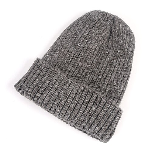 

Women's Hat Winter Hats Green Pink Gray Outdoor Street Dailywear Knit Pure Color Comfort Warm Breathable