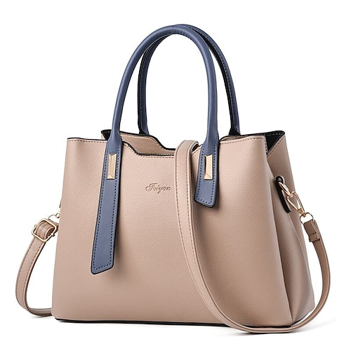 

Women's Leather Bag Crossbody Bag Shoulder Bag Handbag PU Leather Daily Office & Career Black Blue Khaki White