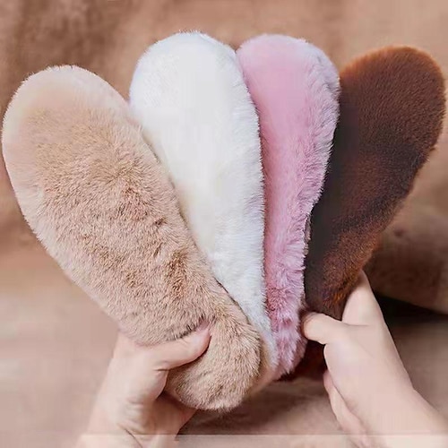 

soletta ispessita imitazione pelliccia di coniglio inverno caldo più velluto freddo peluche persone inverno uomini e donne solette all'ingrosso