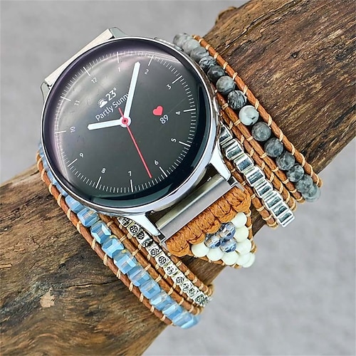 

1 pcs Smart Watch Band for Samsung Galaxy Watch 5 40/44MM Watch 5 Pro 45MM Watch 4 Classic 42/46mm Watch 4 40/44mm Watch 3 41mm Watch 42mm Gear S2 Classic, Gear 2 NEO Watch Active 2 40mm / 44mm