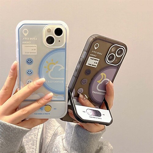 

telefon Etui Til Apple Klassisk serie iPhone 14 Pro Max 13 12 11 Pro Max Mini X XR XS 8 7 Plus Støddæmperramme Helkropsbeskyttelse Støvsikker Tegneserie Gennemsigtig TPU
