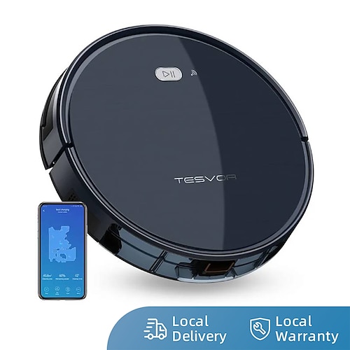 

Tesvor X500 Robot VacuumTesvor X500 Robot Vacuum Cleaner with Smart Mapping System App Controls Alexa Connectivity Self-Charging Robotic Vacuum Cleaner for Pet Hair Hard Floors and Thin Carpets