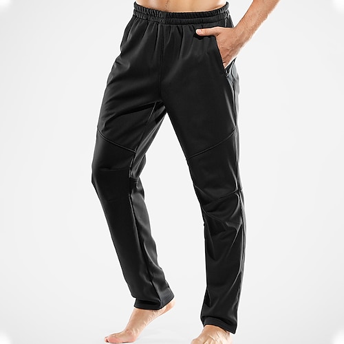 

INBIKE Men's Cycling Pants Bike Pants / Trousers Bottoms Winter Mountain Bike MTB Road Bike Cycling Sports Waterproof Rain Waterproof Warm Breathable Black Clothing Apparel Bike Wear