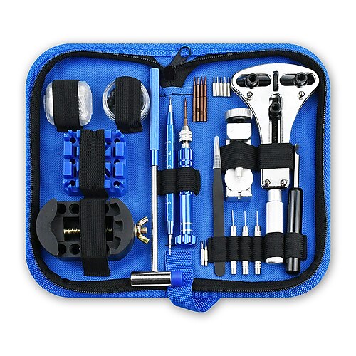 

188pcs Watch Repair Kit,Professional Watch Battery Replacement Tool, Watch Link & Back Removal Tool, Spring Bar Tool Set with Carrying Case