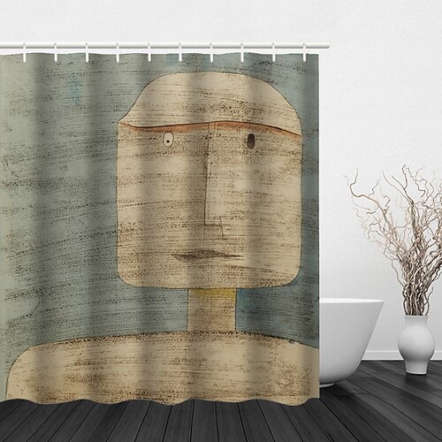 

Shower Curtain with Hooks,Figure Boy Girl Bare Pattern Abstract Art Fabric Home Decoration Bathroom Waterproof Shower Curtain with Hook Luxury Modern
