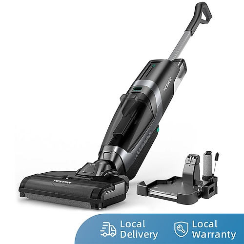 

Tesvor R5 Cordless Wet Dry Vacuum Cleaner and Mop Smart All in One Upright Cleaners with Self-Cleaning and UV Disinfction for Hard Floors and Area Rugs Two-Tank Long Runtime Ideal for Daily Messes