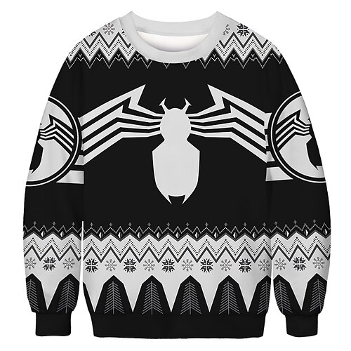 

Snowman Grinch Ugly Christmas Sweater / Sweatshirt Hoodie Men's Women's Christmas Christmas Carnival Masquerade Christmas Eve Adults Party Christmas Polyester Top