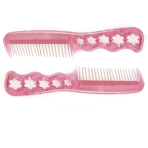 

Hair Combs / Hair Tool Plastic / Steel Stainless Wig Brushes & Combs comb Wear-Resistant / Classic / Easy to Carry 1 pcs Daily / Family Gathering Vintage / Korean / Folk Style