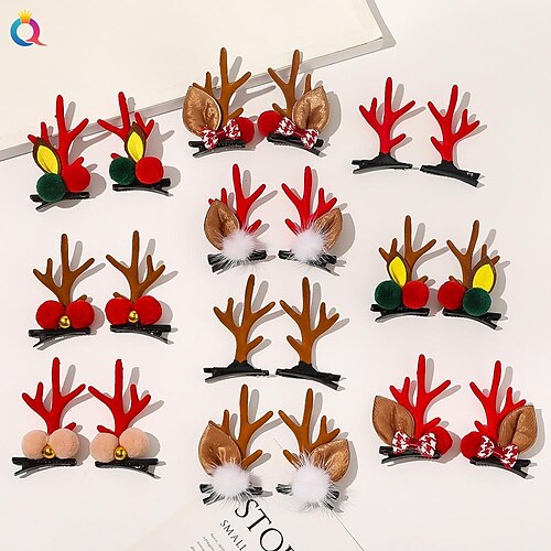 

Christmas Headband Ornaments Christmas Antlers Costume Headwear Decoration Assorted Styles Christmas Party Gifts for Christmas Xmas Gift Holiday Party