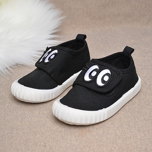 

Boys Girls' Sneakers Sports & Outdoors Casual Comfort School Shoes Canvas Breathability Sporty Look Little Kids(4-7ys) Home Daily Running Shoes LeisureSports Black Spring Fall