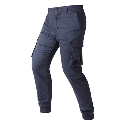 

Men's Cargo Pants Trousers Work Pants Multi Pocket Solid Colored Comfort Breathable Casual Daily Streetwear Cotton Blend Sports Fashion Black Army Green Micro-elastic
