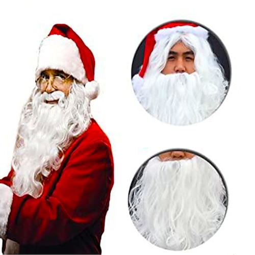 

Christmas Party wigs Christmas Santa Claus Wig with Mustache