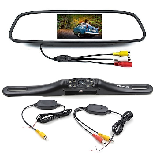 

4.3 inch LCD 800 x 600 1/4 inch color CMOS Wired 170 Degree 4.3 inch Car Rear View Kit LCD Screen / Brightness adjustment / AHD for Car Reversing camera