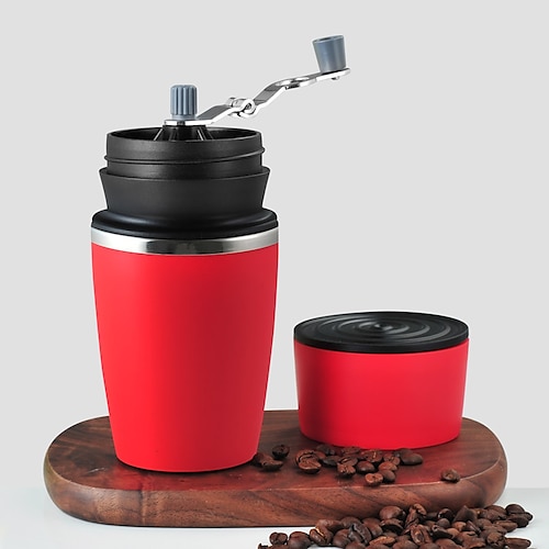 

Manual Coffee Grinder,Coffee Grinder with Hand Crank Mill - Ideal for Fresh Espresso at Home, in The Office, or for Travellin