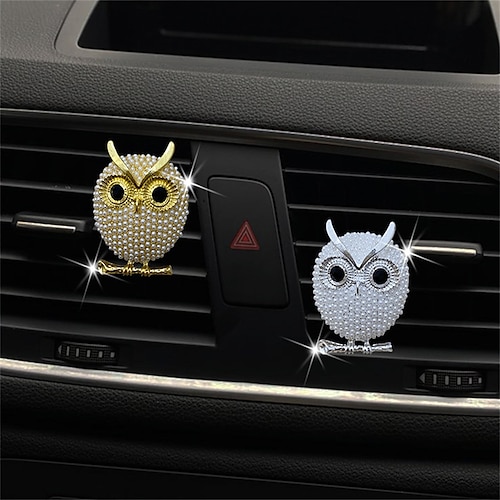 

Gorgeous Pearl Car Decoration Accessories Interior Air Freshener Vent Perfume Clip Aromatherapy