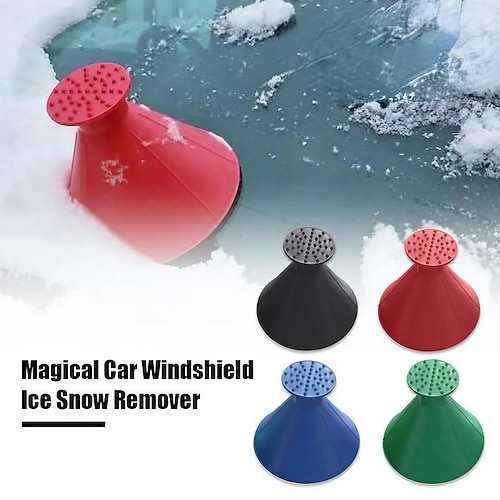 

Car Snow Remover Multi-function Oil Refueling Funnel Windshield Shovel Defrosting Deicing Cars Ice Scraper Winter