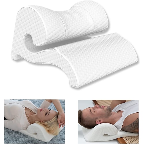 

Neck Pillows For Sleeping Memory Foam Pillow Tablet Pillow for Neck And Shoulder Pain Ergonomic Pillow Neck Pain Pillow Cervical Support Pillow