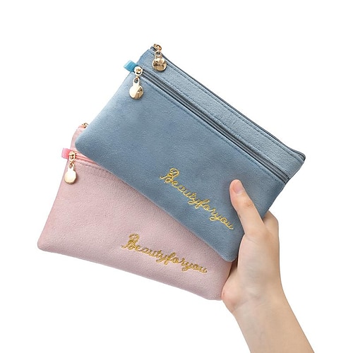 

Women's Coin Purse Suede Plain Shopping Daily Blue Pink