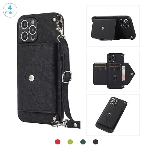 

Phone Case For Apple Classic Series iPhone 14 Pro Max 13 12 11 Pro Max Mini X XR XS 8 7 Plus Bumper Frame Full Body Protective Dustproof Solid Colored PU Leather