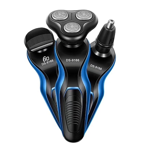 

6D 3 in 1 Electric Shaver For Men Multi-Function Electric Shaver Razor USB Car Rechargeable Whole Body Washable Shavers