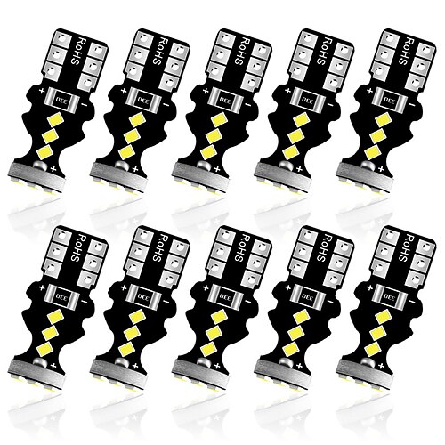 

10 piezas Coche LED Luces de posición lateral Bombillas SMD LED 9 Ahorro de Energía Conecte y Utilice Mejor calidad Para Universal Todos los Años