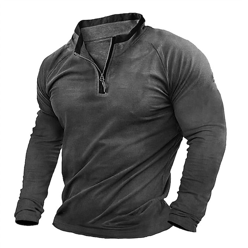 

Men's Pullover Hoodie Sweatshirt Black Hooded Solid Color Sports Outdoor Streetwear Casual Big and Tall Winter Fall Clothing Apparel Hoodies Sweatshirts Long Sleeve / Spring