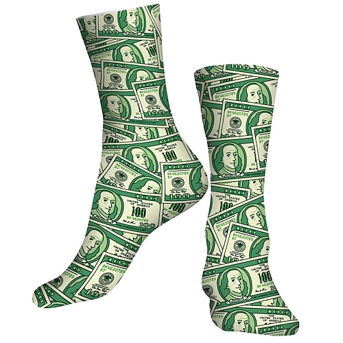 

Socks Compression Socks Cycling Socks Athletic Socks Men's Women's Bike / Cycling Breathable Anatomic Design Wearable 1 Pair Graphic Cotton Green S M L / Stretchy / Lightweight